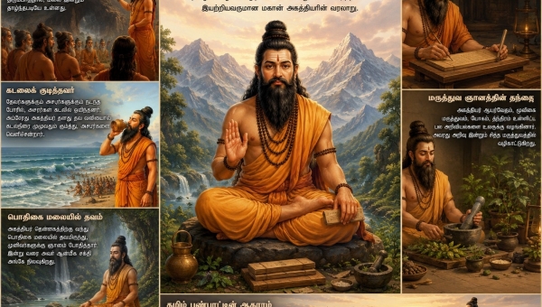 கடல்நீரை மாயமாக்கிய சித்தரின் கதை: அகத்தியர் வரலாறு!