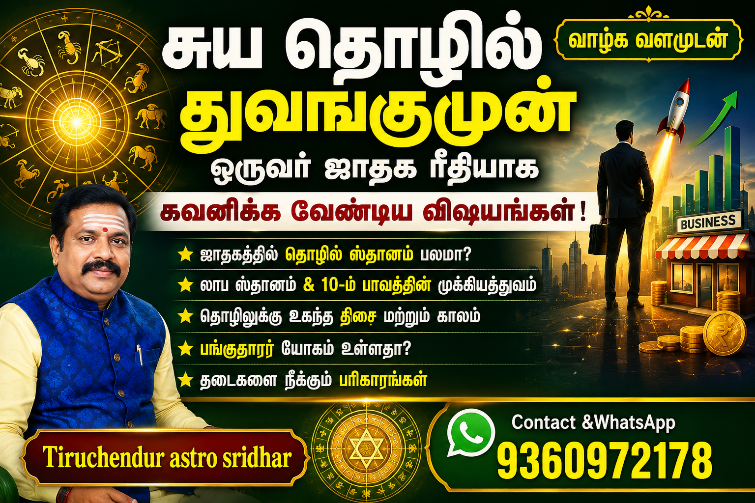 சுய தொழில் துவங்குமுன் 